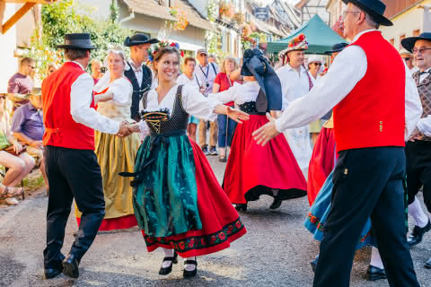 Fête folklorique Alsace