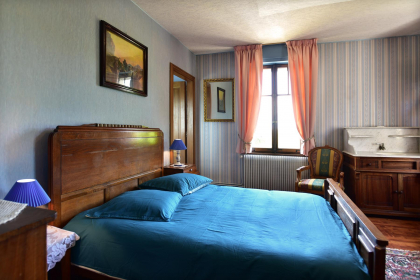S11 évolution, Chambre double bleue, Chambres d'hôtes Christiane SCHERB, Gueberschwihr, Haut-Rhin, Alsace